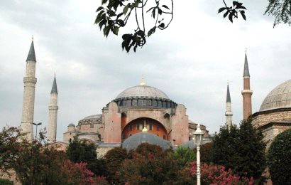 De Aya Sophia in Istanbul