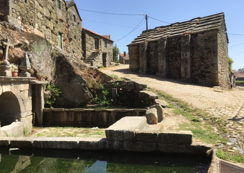 De foto is genomen in Montelegre, een gemeente in het Portugese district Vila Real.